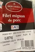 Mängden socker i Filet mignon de porc