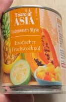 Mängden socker i Taste of Asia Indonesien Style