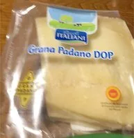 Mängden socker i Grana padano doc