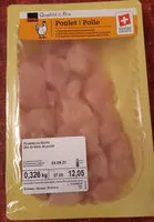 Mängden socker i Pouletbrust-Würfel