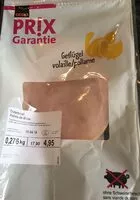 Mängden socker i Poitrine de dinde