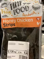Mängden socker i Honey chicken strip