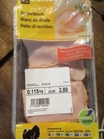 Mängden socker i Blanc de dinde