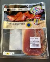 Mängden socker i Jamón Serrano