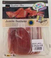 Mängden socker i Jamón Serrano