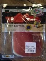 Mängden socker i Jamon serrano