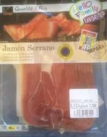 Mängden socker i Jamón Serrano