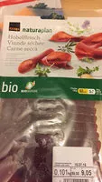 Mängden socker i Viande séchée avec des épices et des fleurs de foin