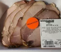 Mängden socker i Roti de porc cuit au four