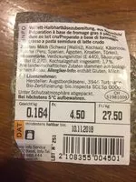 Mängden socker i Tomme tourbillon