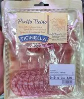 Mängden socker i Piatto Ticino