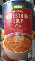 Mängden socker i Minestrone soup