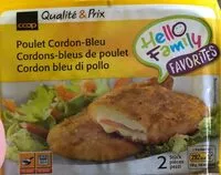 Mängden socker i Cordon bleu de poulet