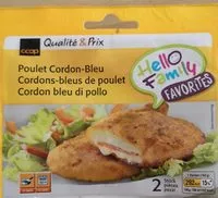 Mängden socker i Poulet cordon bleu