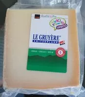 Mängden socker i Le Gruyère  "doux"