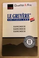 Mängden socker i Le Gruyère AOP surchoix