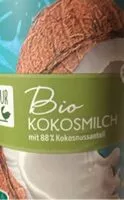 Mängden socker i Bio KOKOSMILCH mit 88 % Kokosnussanteil