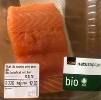 Mängden socker i Filet de saumon avec peau bio