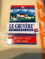 Mängden socker i Le gruyère