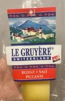 Mängden socker i Le gruyère salé