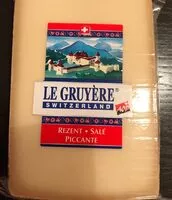 Mängden socker i Gruyère AOP