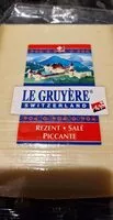 Mängden socker i Le Gruyère AOP salé