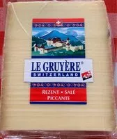 Mängden socker i Le Gruyère (Salé)