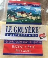 Mängden socker i Gruyère salé