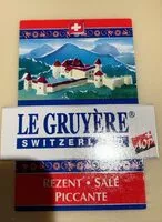 Mängden socker i Gruyère AOP salé