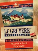 Mängden socker i Le Gruyère AOP salé