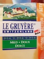 Mängden socker i Le Gruyère Switzerland Doux