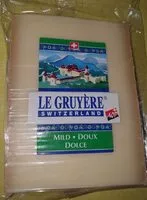 Mängden socker i Gruyère doux