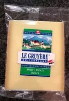Mängden socker i Le Gruyere - doux