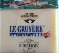Mängden socker i Le Gruyère Switzerland