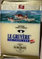 Mängden socker i Le Gruyère, AOP, surchoix