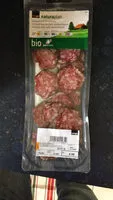 Mängden socker i Salami aux herbes aromatiques