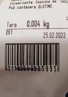 Mängden socker i Parmigiano