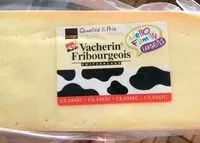 Mängden socker i Vacherin Fribourgeois AOP