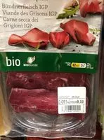 Mängden socker i Viande des grisons igp