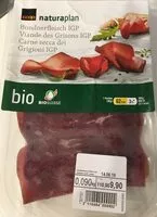 Mängden socker i Viande des Grisons IGP