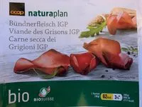 Mängden socker i Viande des Grisons IGP