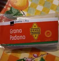 Mängden socker i Grana Padano