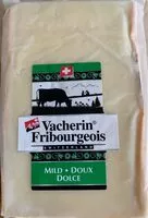 Mängden socker i Vacherin Fribourgeois - Doux