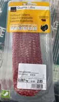 Mängden socker i Salami à la volaille