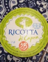 Mängden socker i RICOTTA DI CAPRA