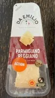 Mängden socker i Parmigiano Reggiano AOP