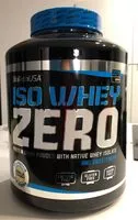 Mängden socker i ISO Whey ZERO
