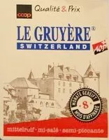 Mängden socker i Gruyere