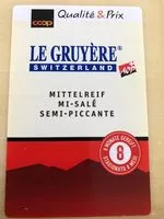 Mängden socker i Le gruyere