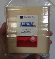 Mängden socker i Le Gruyère Mi-Salé